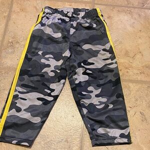 DC Comics Kids Camouflage Joggers with Yellow Accents